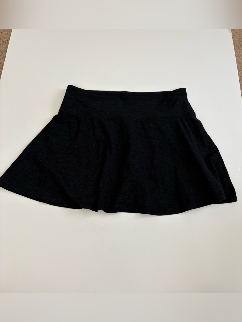 Beyond Yoga Athletic Skort Size Large Dark Gray